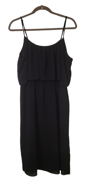 COSTA BLANCA Navy Dress with Adjustable Straps & Pockets - Picture 2 of 4